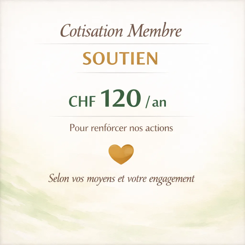Cotisation membre de soutien